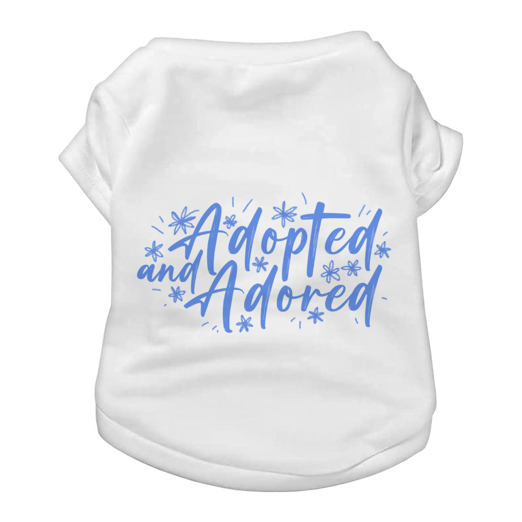 Adopted Dog T-Shirt - Cute Dog Shirt - Trendy Dog Clothing