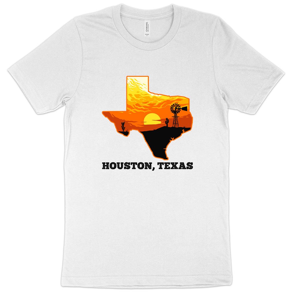 Houston Texas T-Shirt - Cool Houston T-Shirts