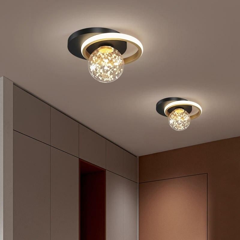 Modern Nordic LED Ceiling Light - Versatile Indoor Lighting for Living Room, Dining, and Bedroom