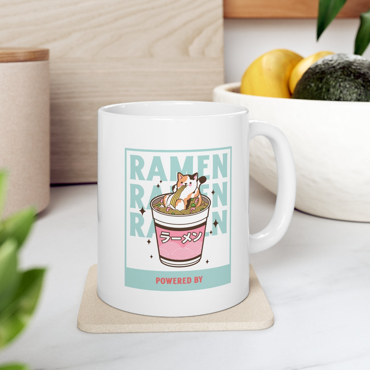 Powered by Ramen Novelty Mug