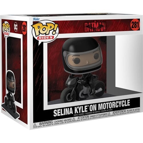 Funko Pop Ride Deluxe: The Batman - Selina Kyle & Motorcycle