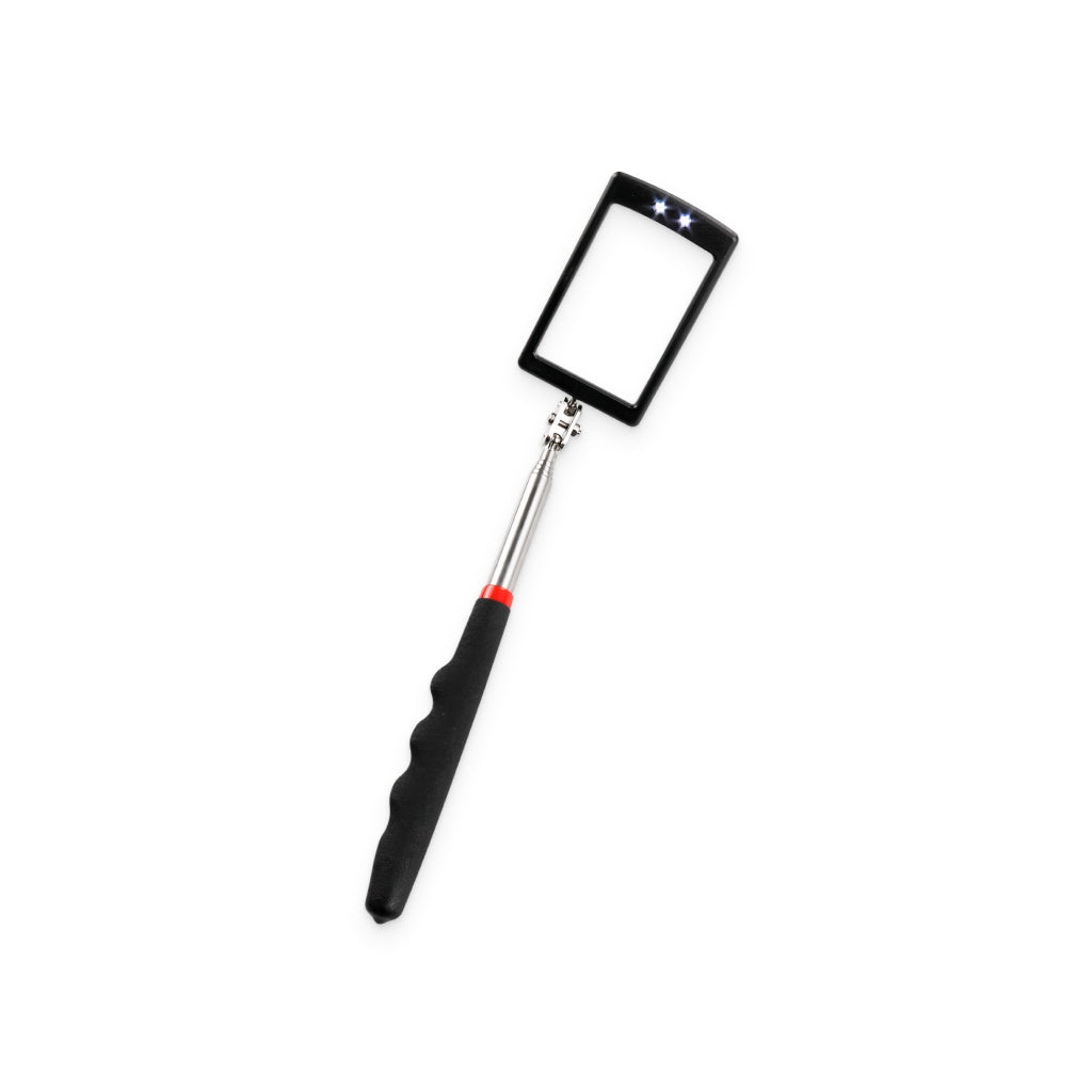 Telescoping LED Inspection Mirror