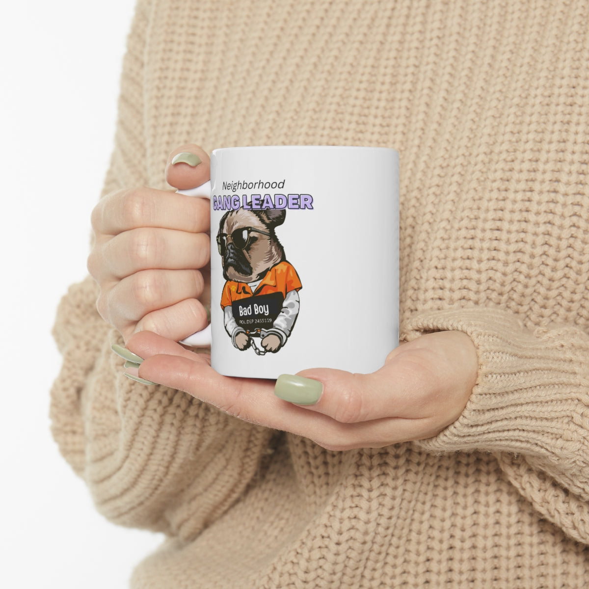 Pug Gang Leader Mug