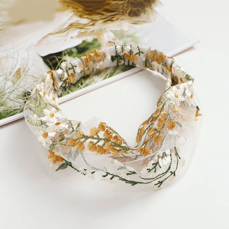 Elegant Lace Wide Headband