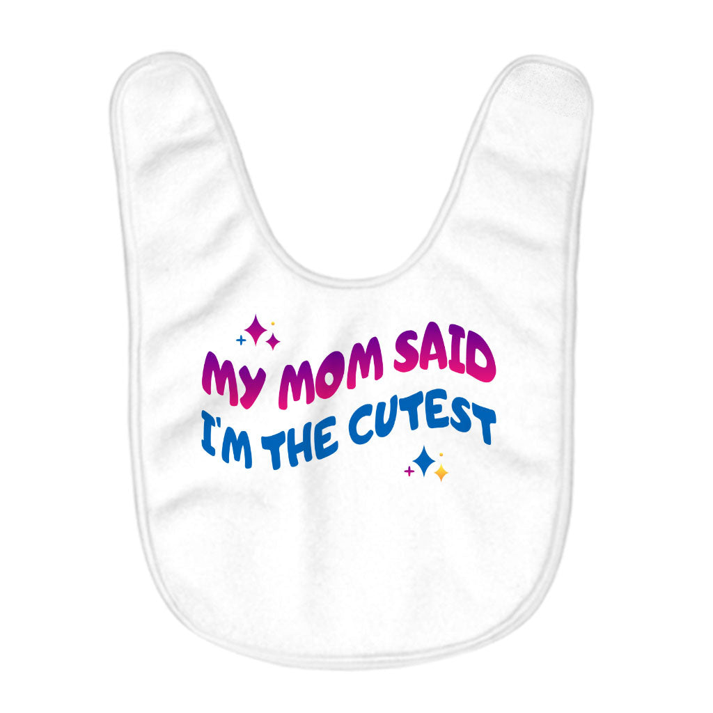 Cute Design Baby Bibs - Kawaii Baby Feeding Bibs - Printed Bibs for Eating