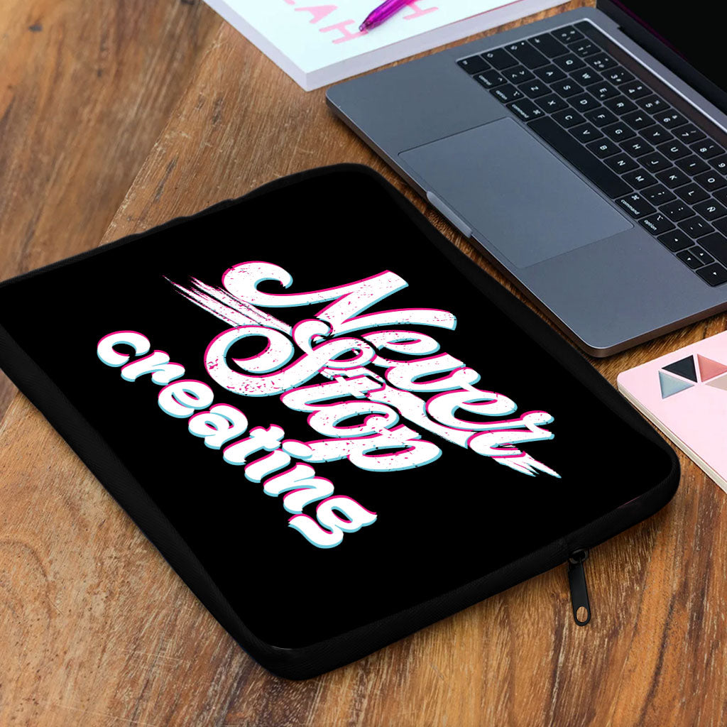 Inspirational MacBook Air 14" Two-Sided Sleeve - Graphic Laptop Sleeve - Quote MacBook Sleeve