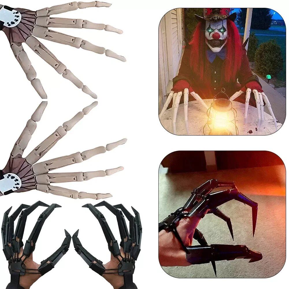 Halloween 3D Articulated Finger Extension