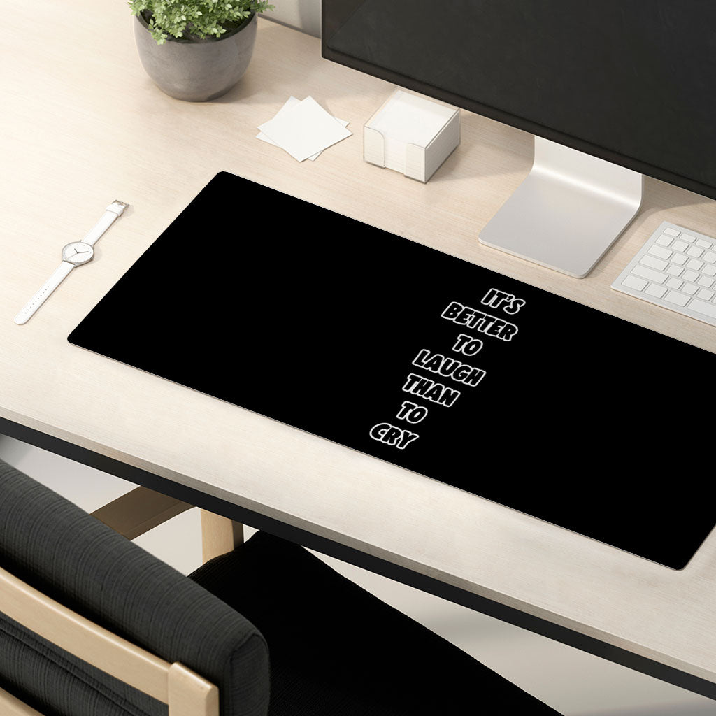 Cool Print Desk Mat - Inspirational Desk Pad - Cool Graphic Laptop Desk Mat