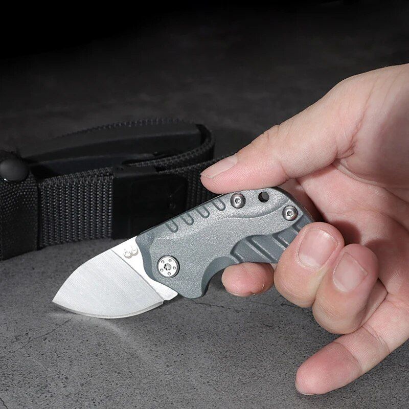 Compact Stainless Steel Tactical Folding Knife