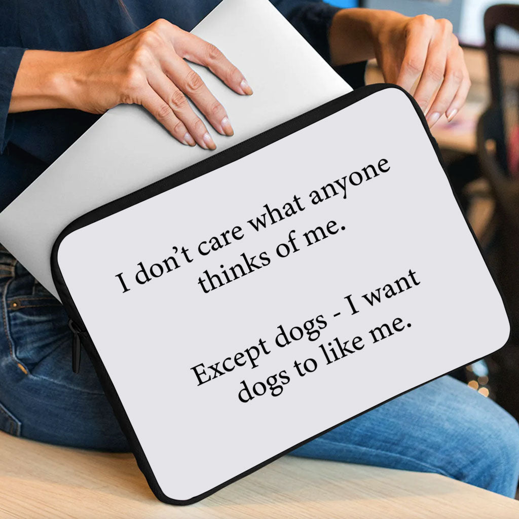 Dog Lover MacBook Air 14" Sleeve - Printed Laptop Sleeve - Funny MacBook Sleeve