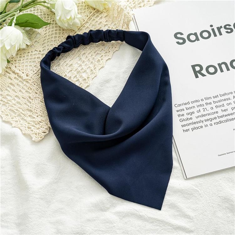 Elegant Chiffon Triangle Hair Scarf