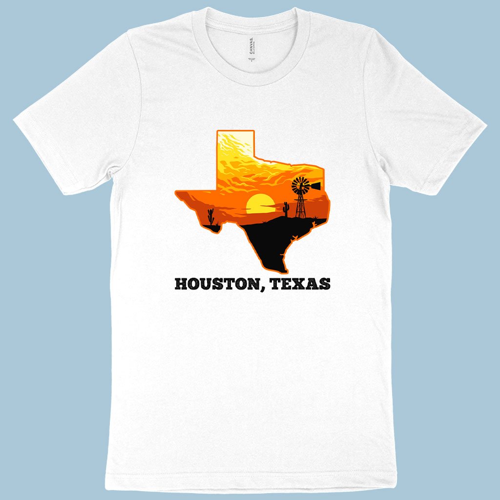 Houston Texas T-Shirt - Cool Houston T-Shirts