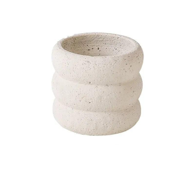 Minimalist Nordic Cement Flowerpot