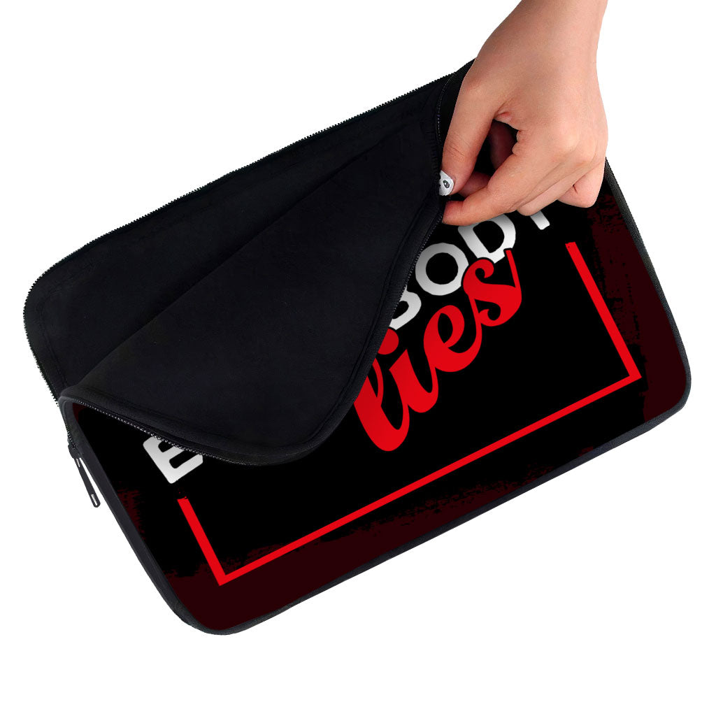 Everybody Lies iPad Sleeve - Printed Tablet Sleeve - Trendy Carrying Case