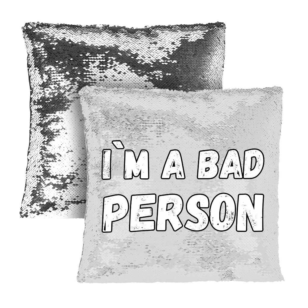 Sarcastic Sequin Pillow Case - Cool Pillow Case - Themed Pillowcase