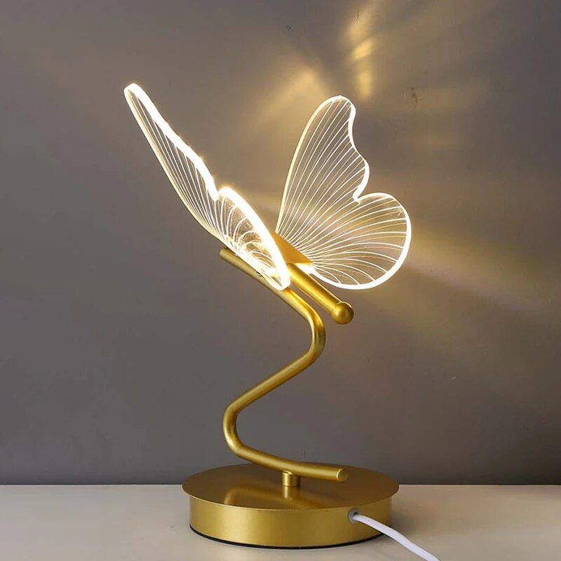 Elegant Nordic Butterfly LED Table Lamp