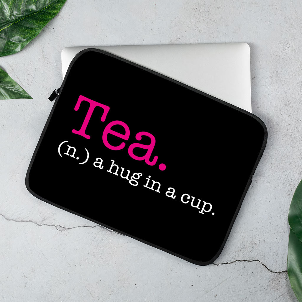 Tea Lover MacBook Pro 14" Two-Sided Sleeve - Funny Design Laptop Sleeve - Best Print MacBook Sleeve