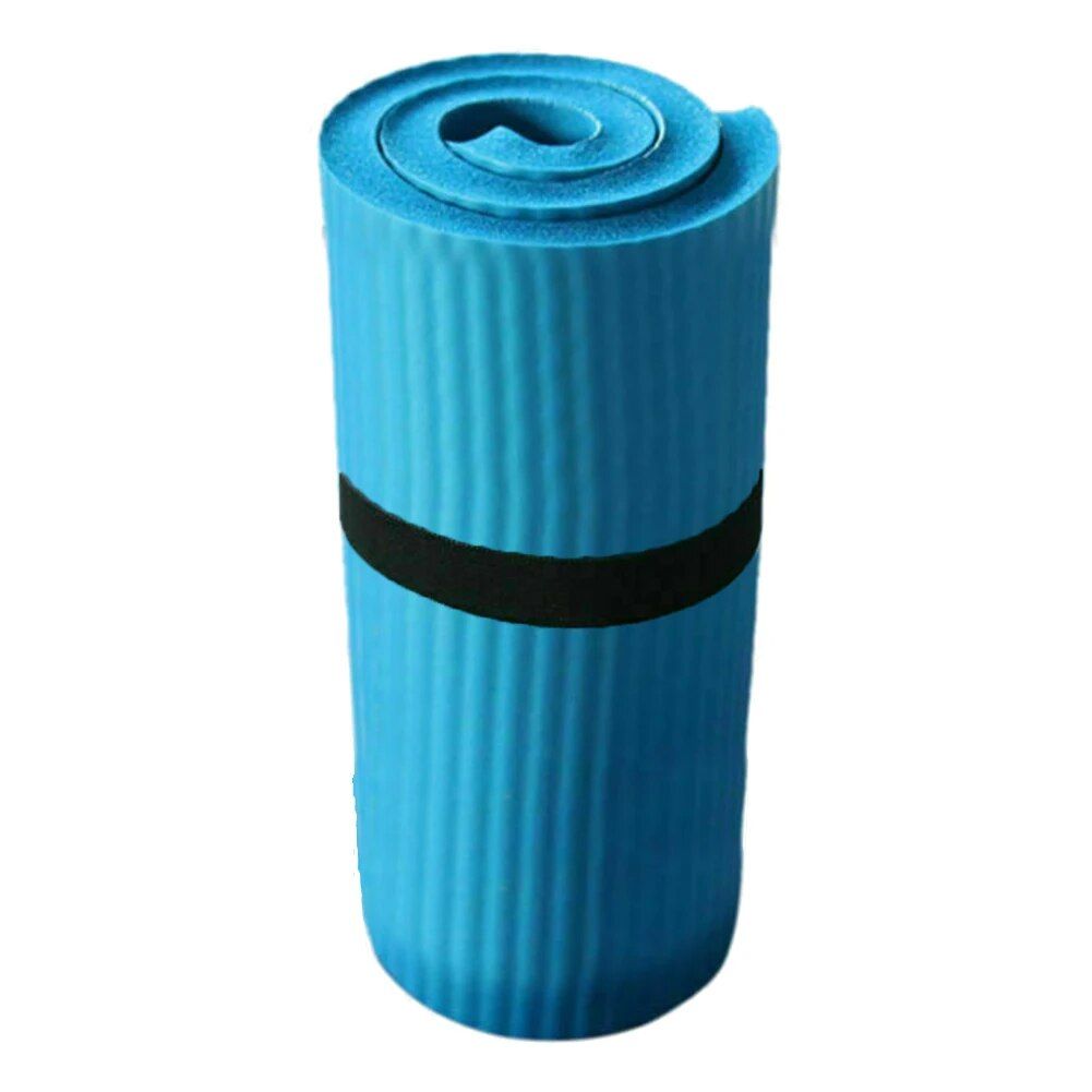 15mm Thick Non-Slip Yoga & Pilates Mat - Multifunctional Exercise and Fitness Accessory