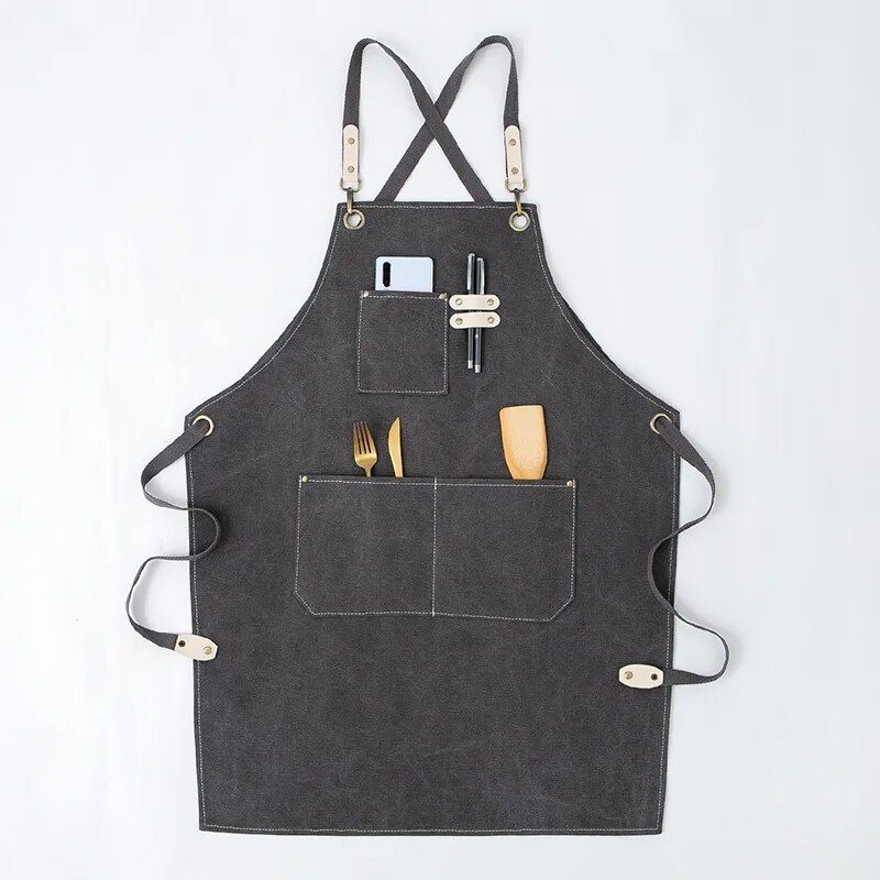 Versatile Canvas Kitchen & Work Apron