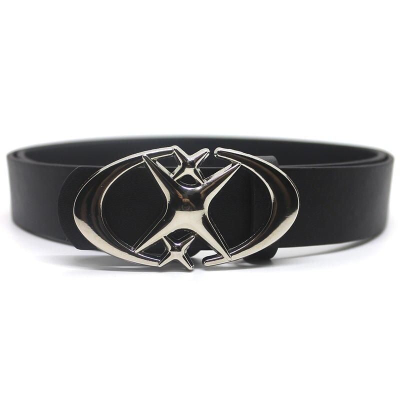 Stellar Punk Moon-Star Buckle Belt