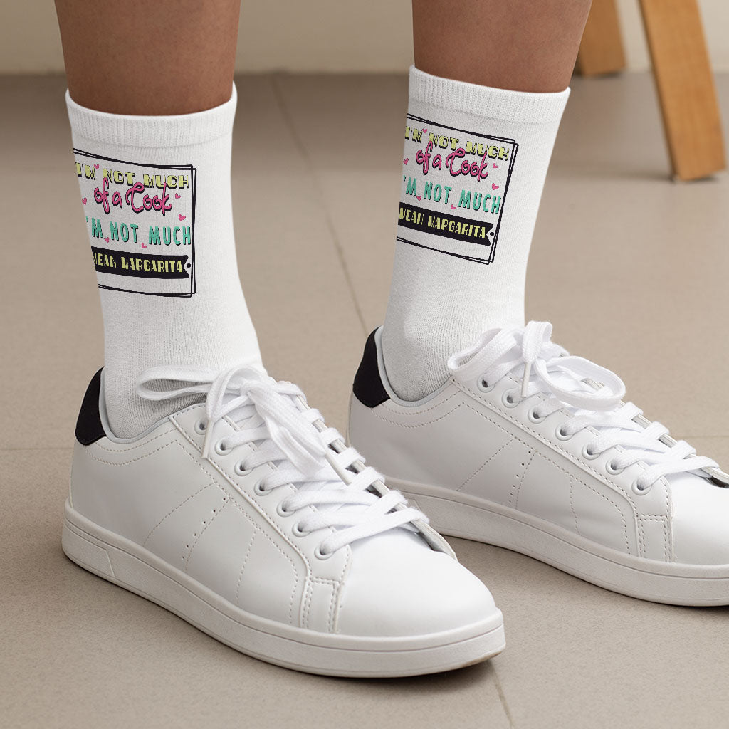 Cool Funny Socks - Graphic Novelty Socks - Cool Crew Socks