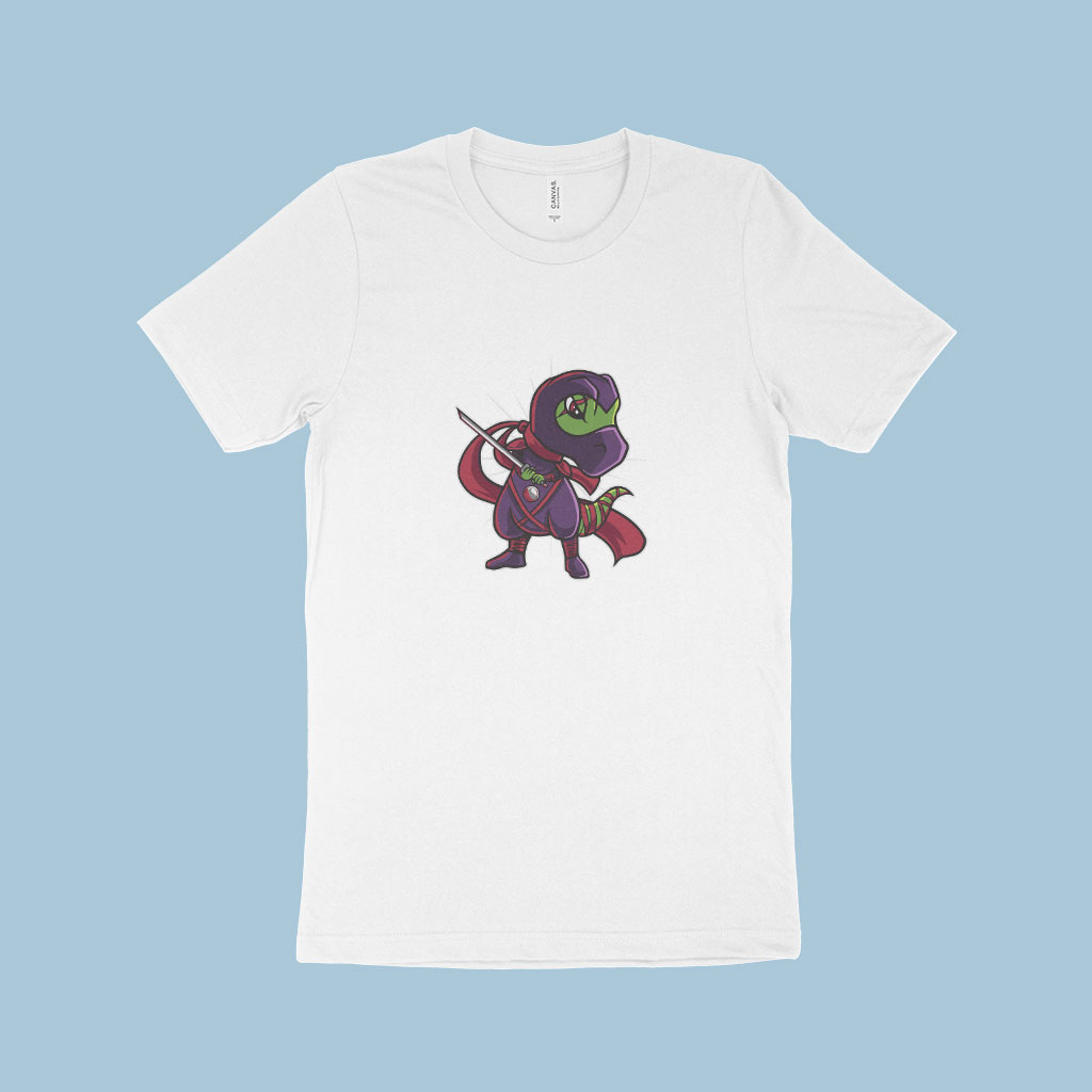 Ninja Dinosaur T-Shirt Made in USA