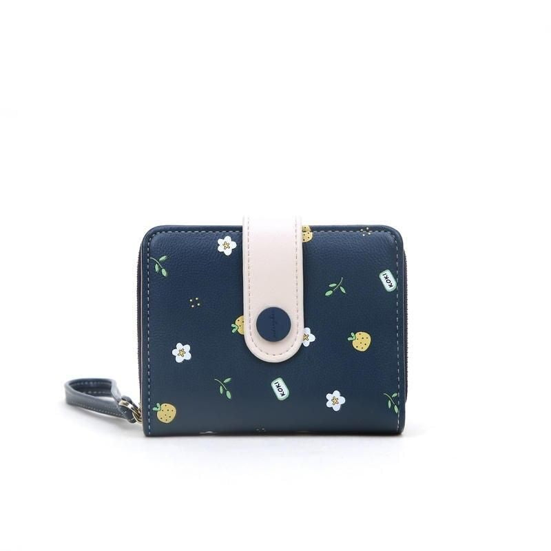 Chic Floral Mini Wallet for Women