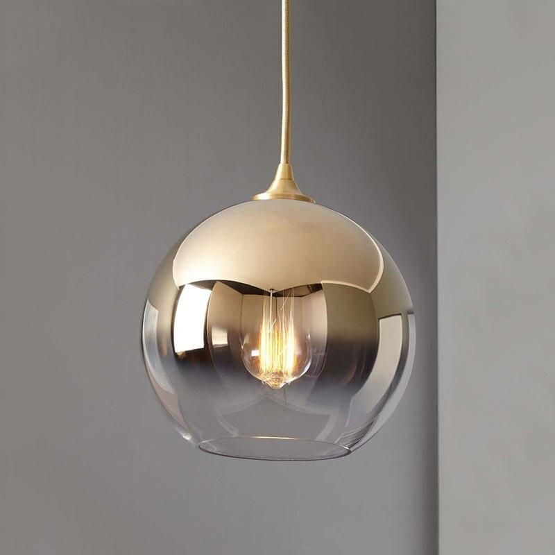 Elegant Modern Glass Pendant Light - Dining Room & Bedroom Decor