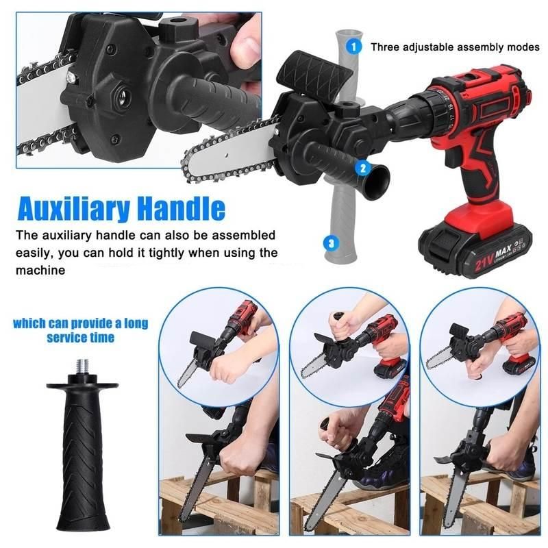 6 Inch Chainsaw Drill Attachment