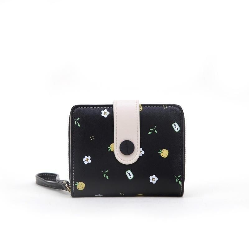 Chic Floral Mini Wallet for Women