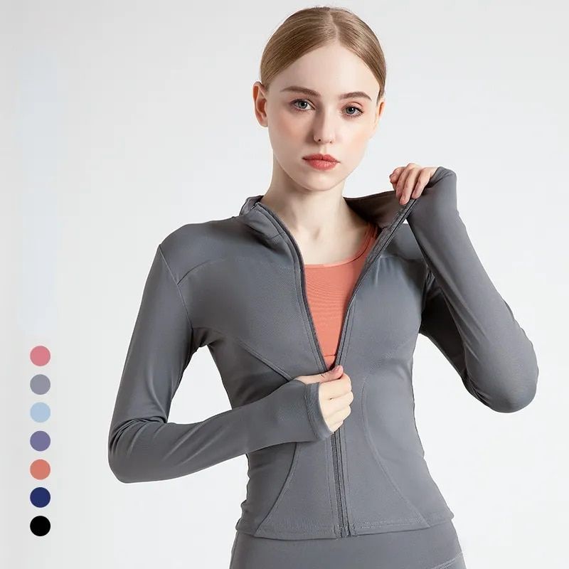 Women's All-Season Zip Fitness Jacket