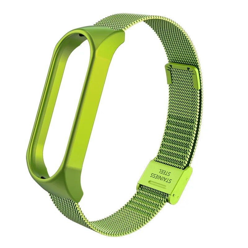 Luxury Milanese Stainless Steel Strap for Mi Band 3/4/5/6