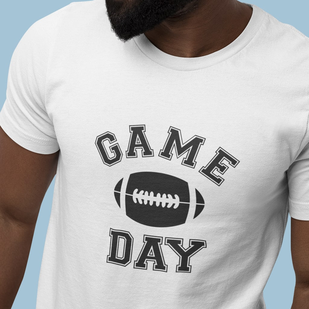 Game Day Football Unisex Jersey T-Shirt Made in USA