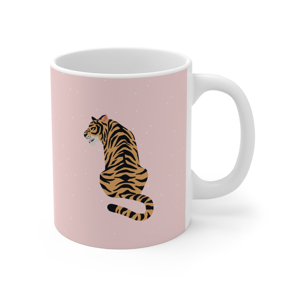 Pink Leopard Mug