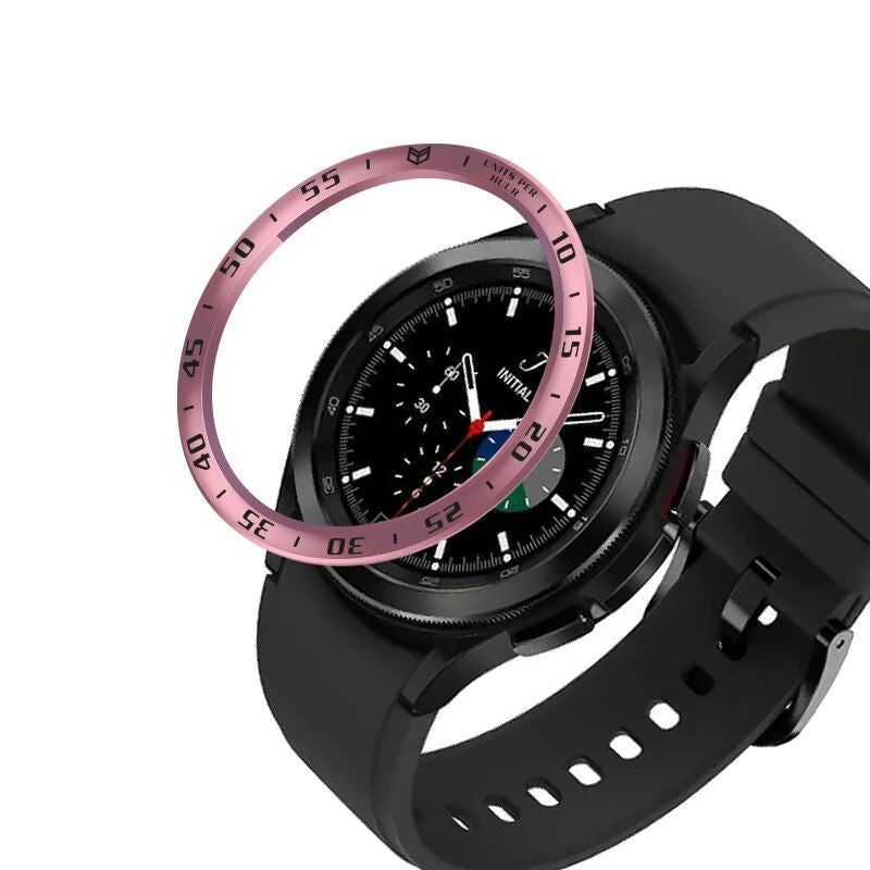 Classic Smartwatch Bezel Protector - Stainless Steel Cover for Galaxy Watch 4