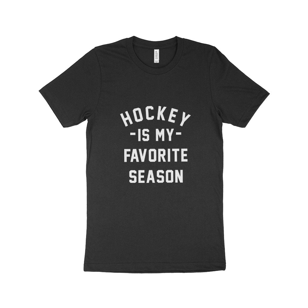 Hockey Unisex Jersey T-Shirt Made in USA