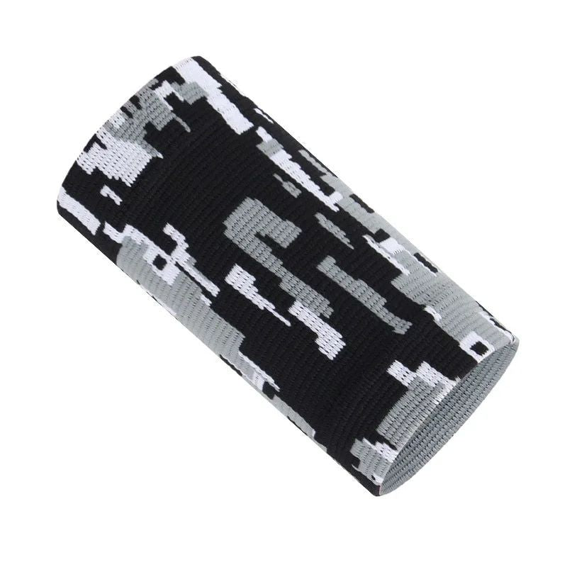 High-Performance Unisex Sports Wristband - Stretch Fit, Nylon & Spandex, for Fitness & Athletics