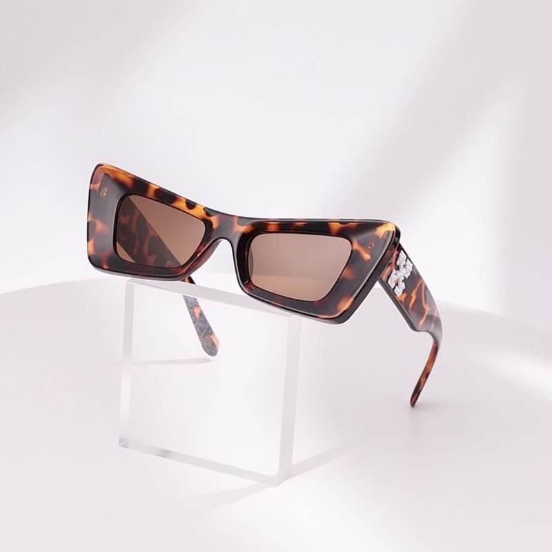 Trendy Cat-Eye Polygon Sunglasses for Men & Women