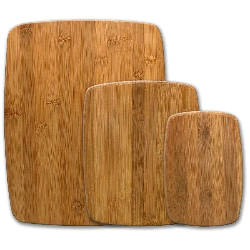 Eco-Friendly Bamboo Cutting Board Set