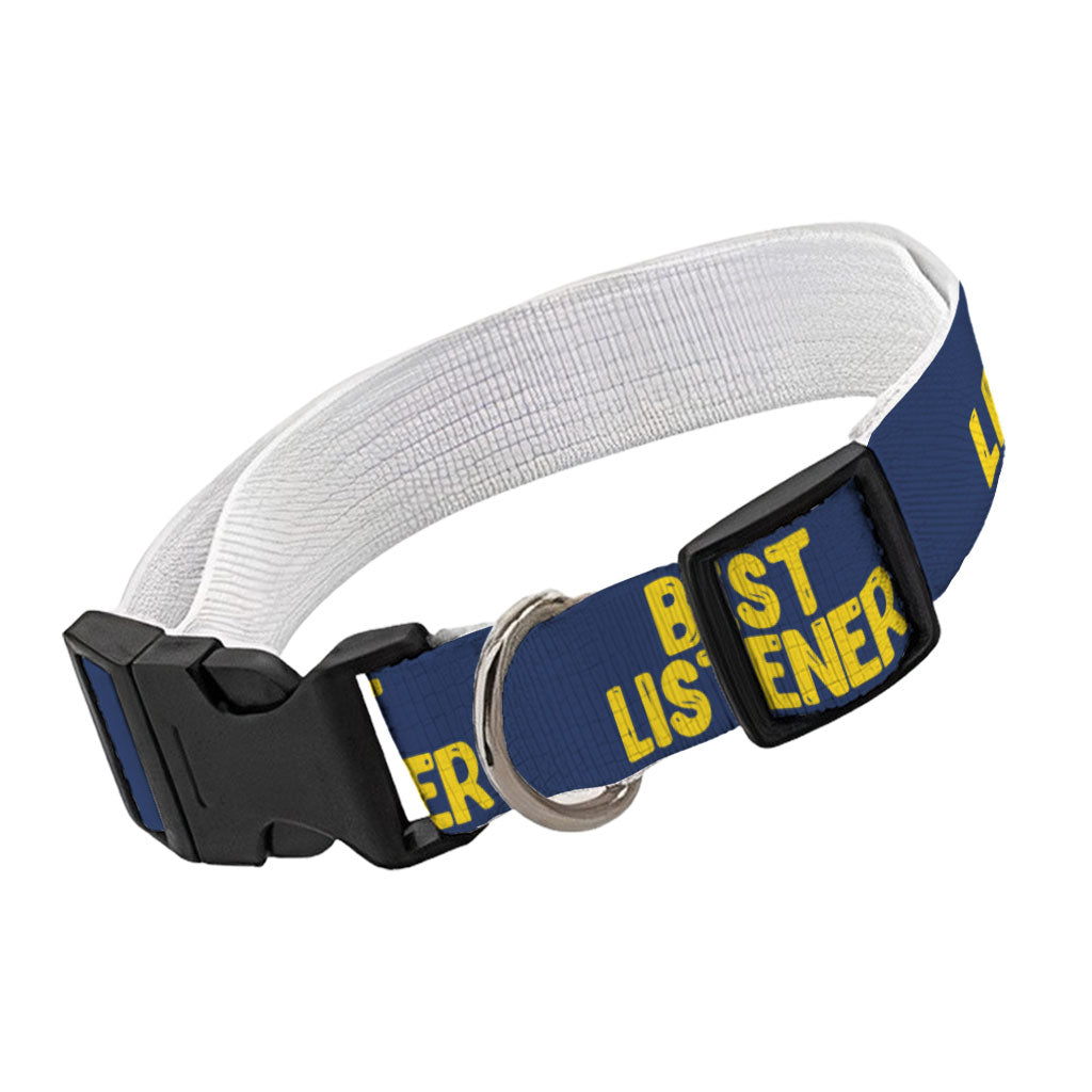 Listener Pet Collar - Funny Dog Collar - Cool Dog Collar