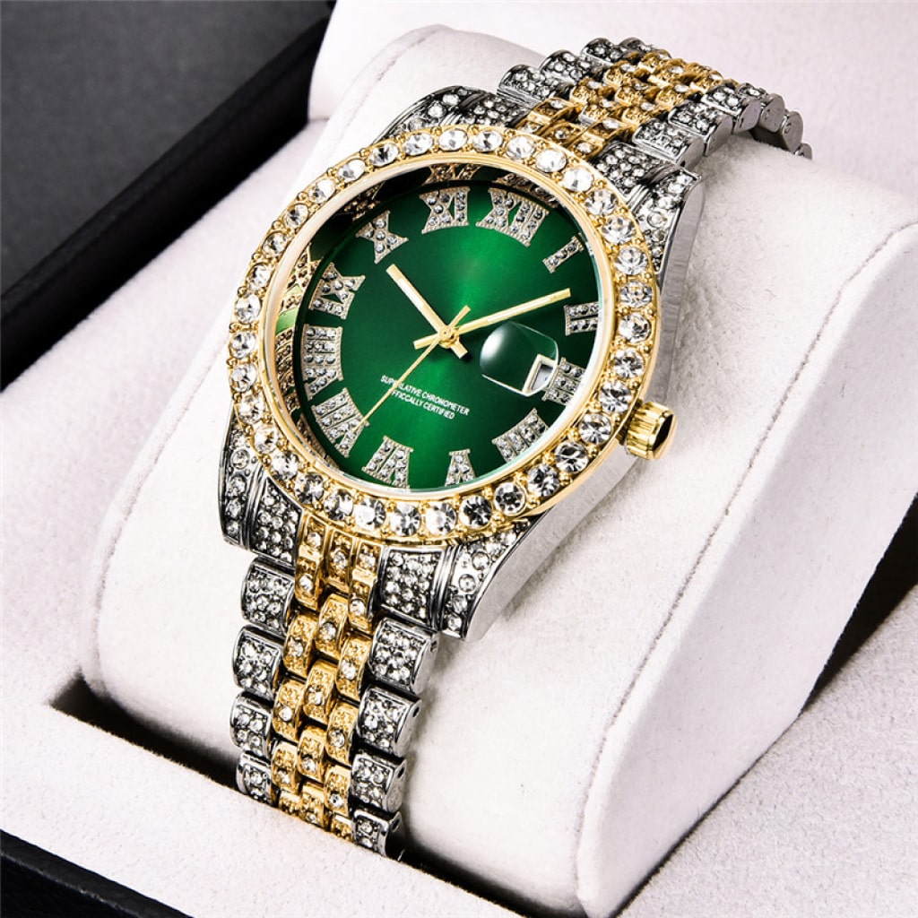 Emerald Face Watch