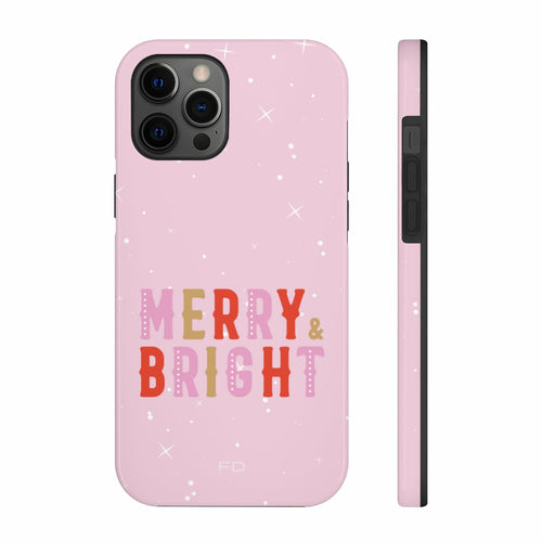 Merry & Bright Tough Case for iPhone with Wireless Charging