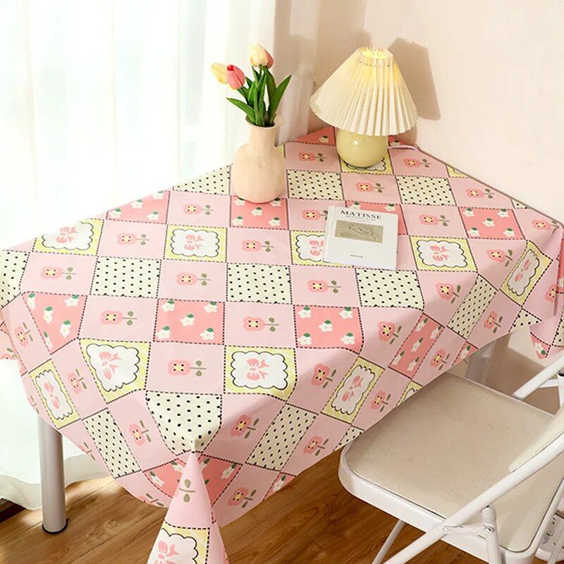 Modern Geometric Oxford Tablecloth