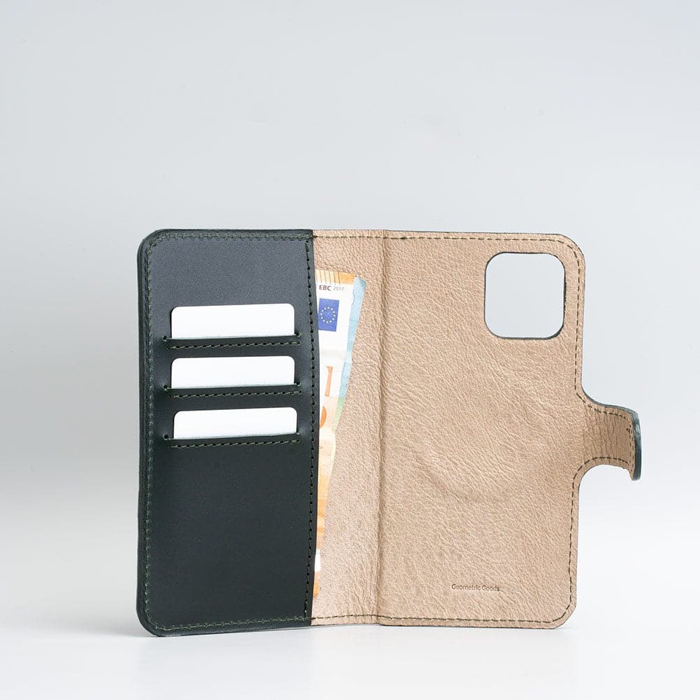 Leather iPhone folio wallet 4.0