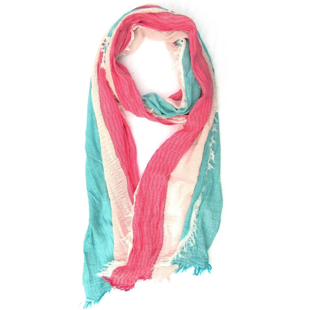 Turkish Cotton Fringed Hobo Scarf