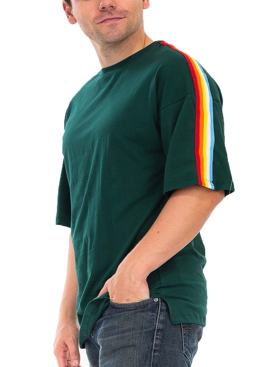 RAINBOW TAPE SHORT SLEEVE SHIRT