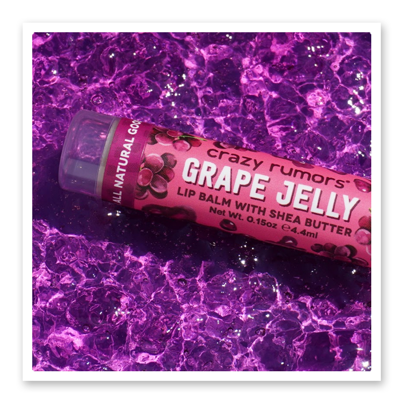 Crazy Rumors Lip Balm, Grape Jelly - Zomdo Marketplace | Zomdo.com