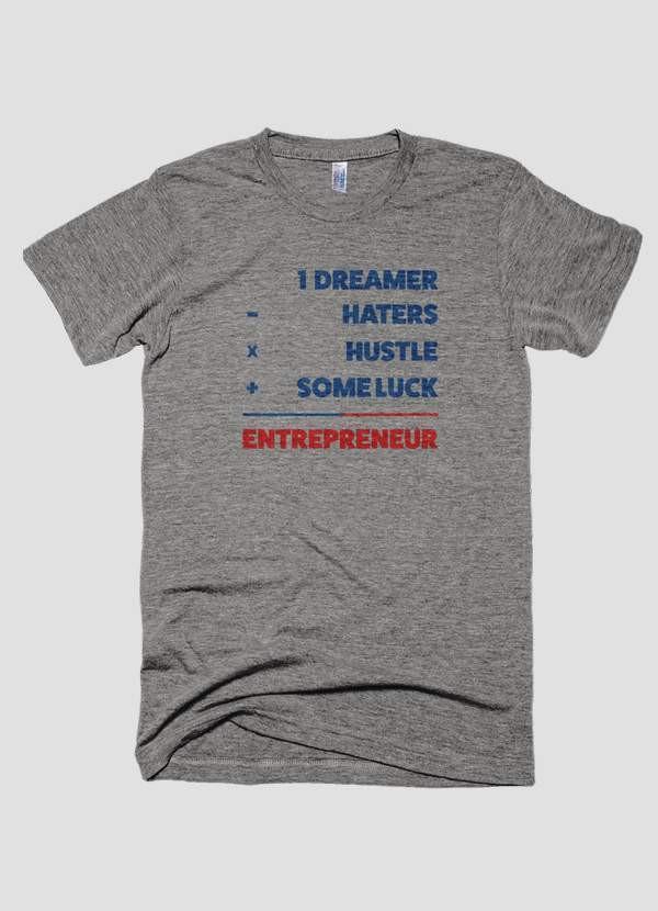 DREAMER HATER HUSTLE Printed T-shirt | Scorpius