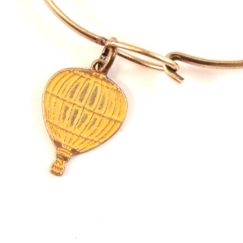 Hot Air Balloon Charm Bracelet, Necklace, or Charm Only