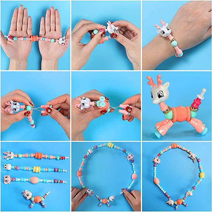 Party Pets Beaded DIY Necklace, Bracelet And Toy